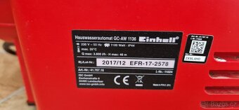 Zahradni cerpadlo vodarna Einhell - 4