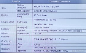 Monitor Benq 21,5" - 4