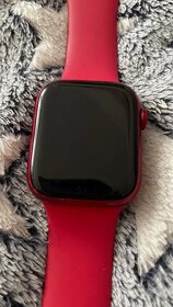 Apple Watch GPS 7 45mm RED, v záruce do 12/24 - 4