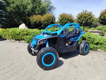 Dětská elektrická buggy CAN-AM Maverick, doba jízdy až 5 hod - 4