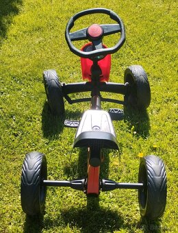 Dětská šlapací motokára, auto - 4