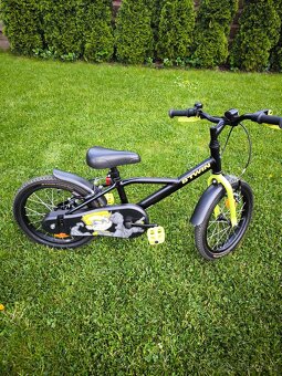 BTWIN Dětské 16" kolo 500 4–6 let Dark Hero - 4
