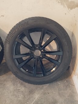 Hliníkové ráfky s celoročními pneumatikami 235/55 R19 5x112 - 4