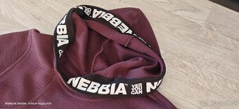 Nebbia AW-LINE Mikina XXL Fialová Top - 4