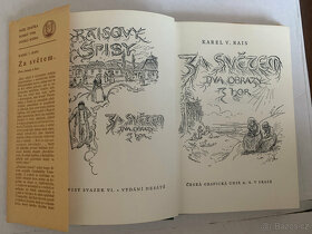 K. V. Rais - Za světem (Dva obrazy z hor), 1947, s přebalem - 4