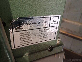 Hoblovka (srovnávačka) s protahem Elektra Beckum HC260 - 4