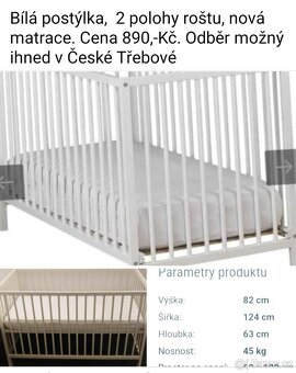 Bílá postýlka - 4