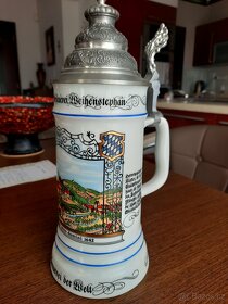 porcelánový pivní korbel , nejstarší pivovar na světě - 4