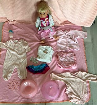 Babyborn sbírka 2x panenka a butik, kolo atd - 4