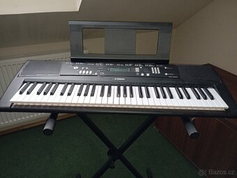Prodám zcela nové klávesy YAMAHA se stojanem a židlí. - 4