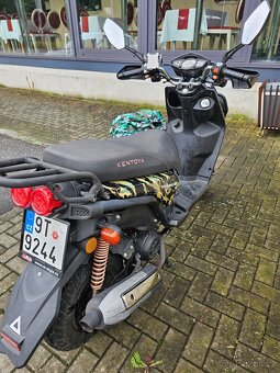 Skútr Kentoya Hammer II 125cc – 6 450 km, nová baterie - 4