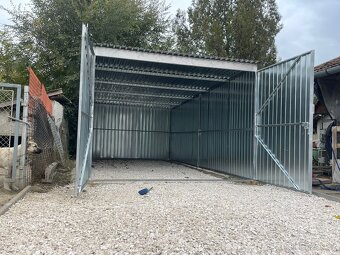 Plechová garáž 3x5 m - 4