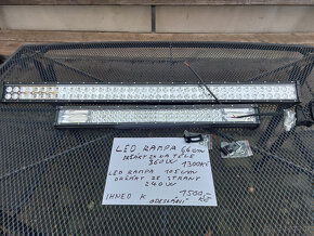 LED SUPER pracovní rampy délka od 10cm 27W  do 66cm  360w - 4