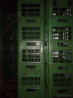 Plastové přepravky zelené 600x400x320mm - 4