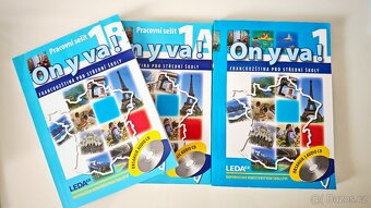 Francouzština - sada učebnic, cvičebnic, CD (13 ks) - 4