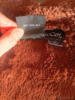 Dámská hnědá bunda z umělé kůžeí od Pamely McCoy - 4