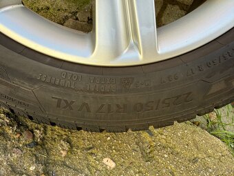 Sada Alu kola orig. Audi 17’´ Zimni - 4