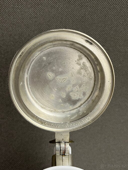 Korbel s cínovým víkem Rytířský turnaj 500ml, BMF - 4