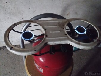Dvouplotýnkový vařič na PB 2kg - 4