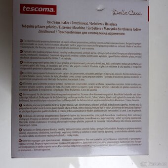 Výrobník zmrzliny Tescoma - 4