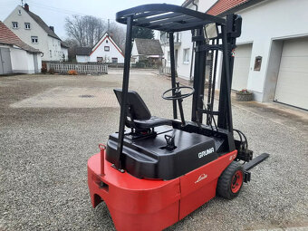 Vysokozdvižný vozík Linde E15 s elektrickým - 4