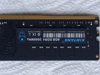 RAM DDR4, 2666 MHz, 8GB - 4