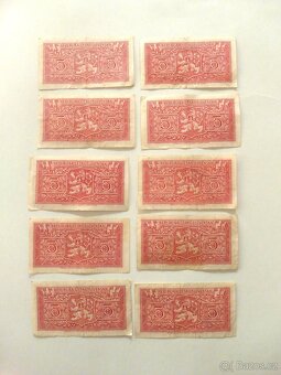 Státovka - 5 Kčs - 10ks - 1945 - Londýnská Emise - 4
