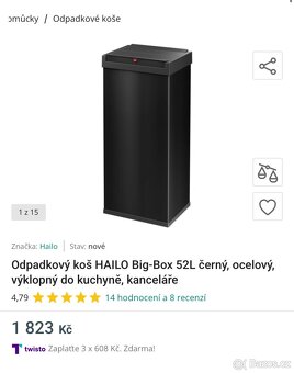 odpadkový koš - Hailo - 4