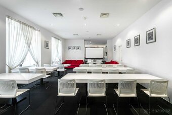 Komerční prostor 195 m² v přízemí Rezidence Apollon, Praha 3 - 4