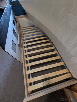 Dětská postel IKEA Sniglar se zábranou - 4
