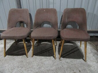 Nabízím retro židle Ton Oswald Haerdtl. Jen co je a foto. Ne - 4