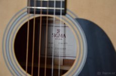 Celomasivní kytara 6 STRUNNÁ Sigma Guitars SDM-STE+ 2021 + P - 4
