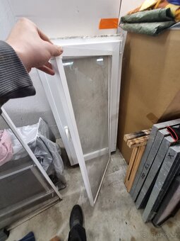 Plastové okno neprůhledné 120x62 cm dvojsklo - 4