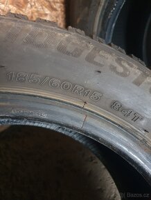 185 60 r 15 dezén 6.5mm R 15 185/60 zimní pneumatiky 185/60r - 4