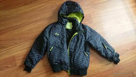 Dětská zimní bunda vel. 128 - 4