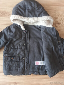Dětské zimní bundičky a zimní vestička - 4