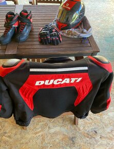 Ducati bunda, boty, rukavice, helma - 4