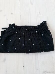 Košile/halenka a laclová sukně vel. 74 - 80 - 4
