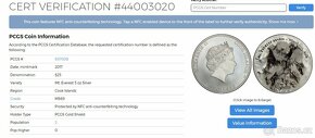 Exkluzivní stříbrná mince Mt. Everest (Seven Summits) 5 Oz - 4
