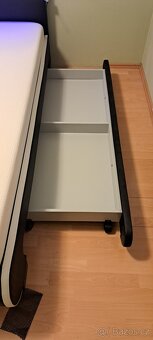 200x180 - Čalouněná postel Bilbao s led osvětlením - 4