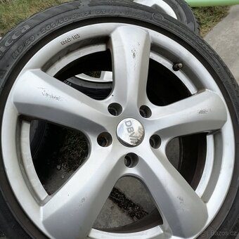Litá kola R17, 205/50, zimní pneu, škoda, vw, audi - 4
