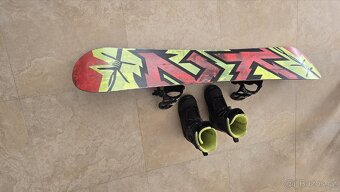 Komplet snowboard K2 / vazani / boty - 4