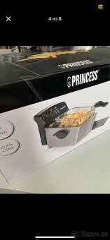 Fritéza z nerezové oceli PRINCESS, objem 3l - 4