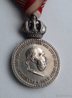 RU Stříbrná signum laudis FJI - 4