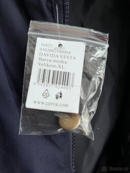 Pánská vesta DAVIDA se zapínáním na zip a krytem (NOVÁ) - 4