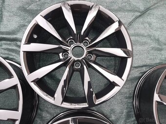 Alu disky Volkswagen Dijon černé R17 et49 - 4
