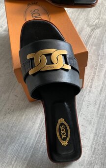 Dámské černé pantofle 37 Tod´s - 4