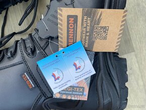 Pracovní zimní boty Bennon poloholeňové vel. 43 - 4