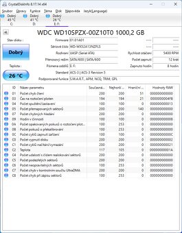 WD Blue WD10SPZX/ 1TB - 4