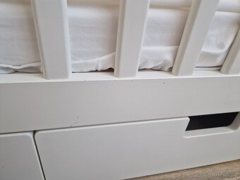 Bílá postýlka Ikea - 4